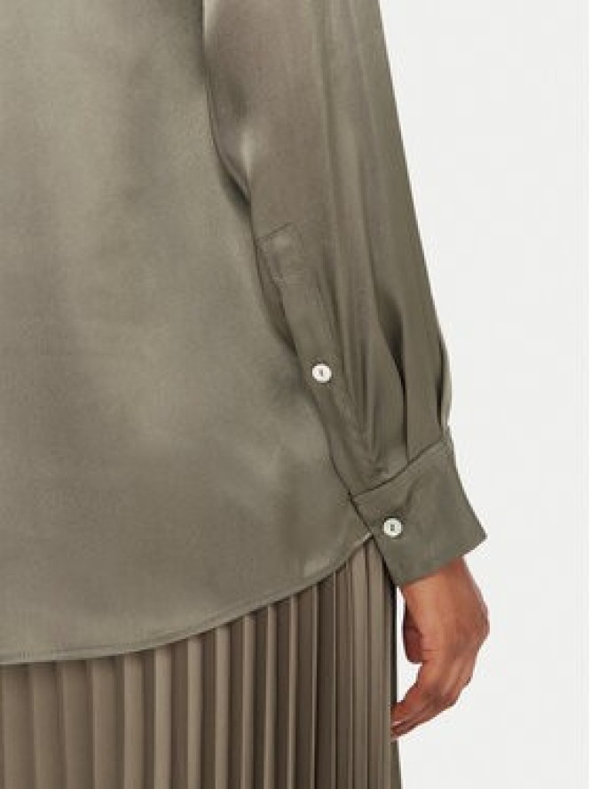 Marella Koszula Bunny 2523116015 Zielony Regular Fit