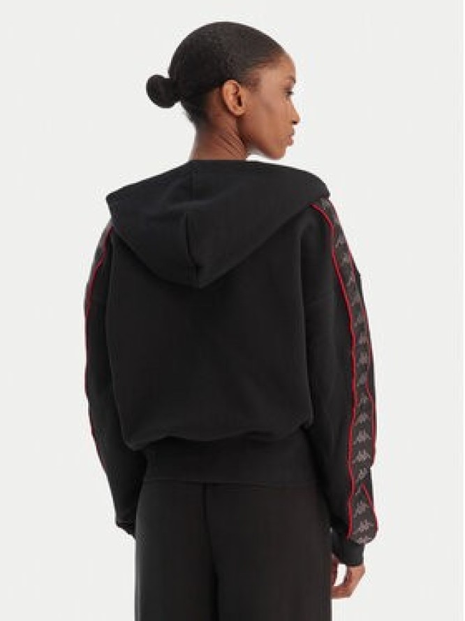 Kappa Bluza Banda Clarise 32261BW Czarny Regular Fit