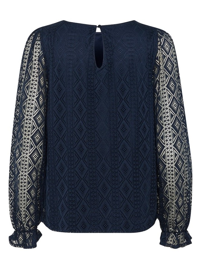 Cream Bluzka "Valerie" w kolorze granatowym rozmiar: 34