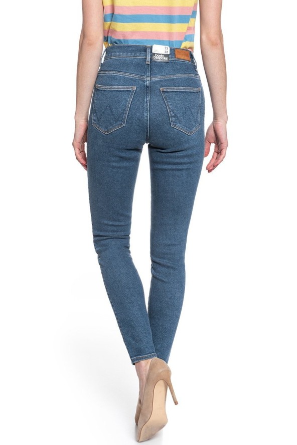 WRANGLER HIGH RISE SKINNY USED TINT W27HTX50H 112128127