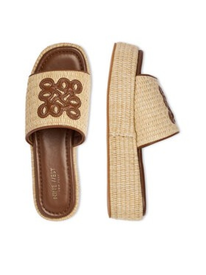 Nine West Klapki EO-259-8201 Beżowy