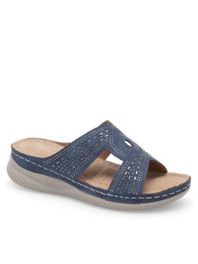 Clara Barson Klapki WYL05010-30 Niebieski