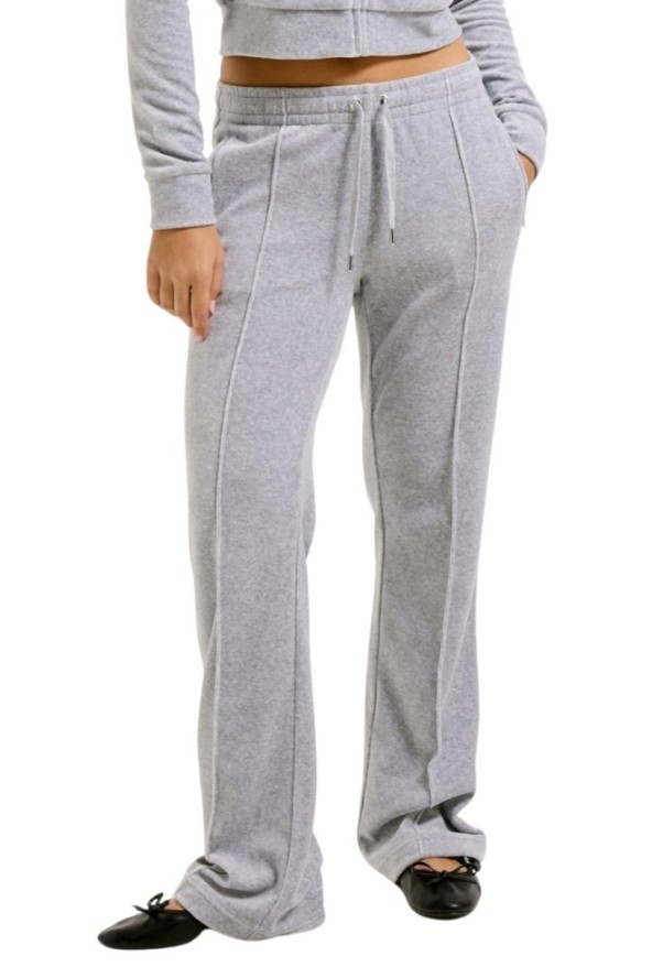 JUICY COUTURE Szare damskie spodnie dresowe Tina Trackpants, Rozmiar XS