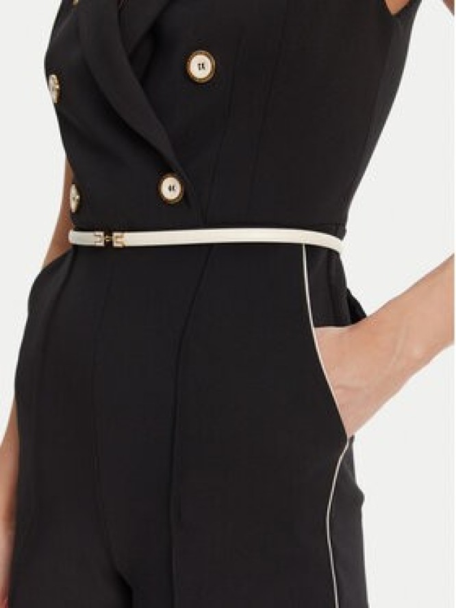 Elisabetta Franchi Kombinezon TU-T45-51E2 Czarny Regular Fit