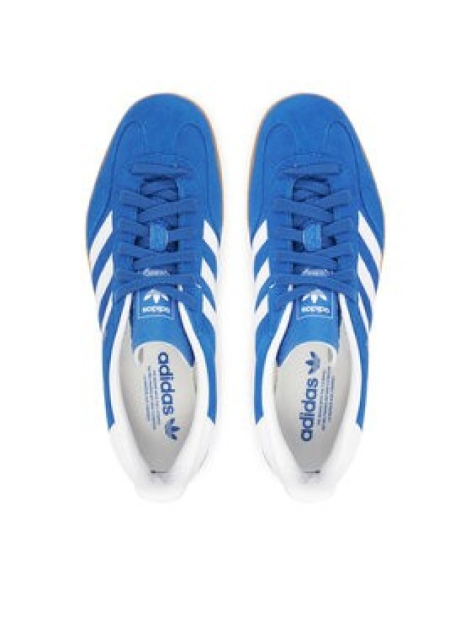 adidas Sneakersy Gazelle Indoor JI2061 Niebieski