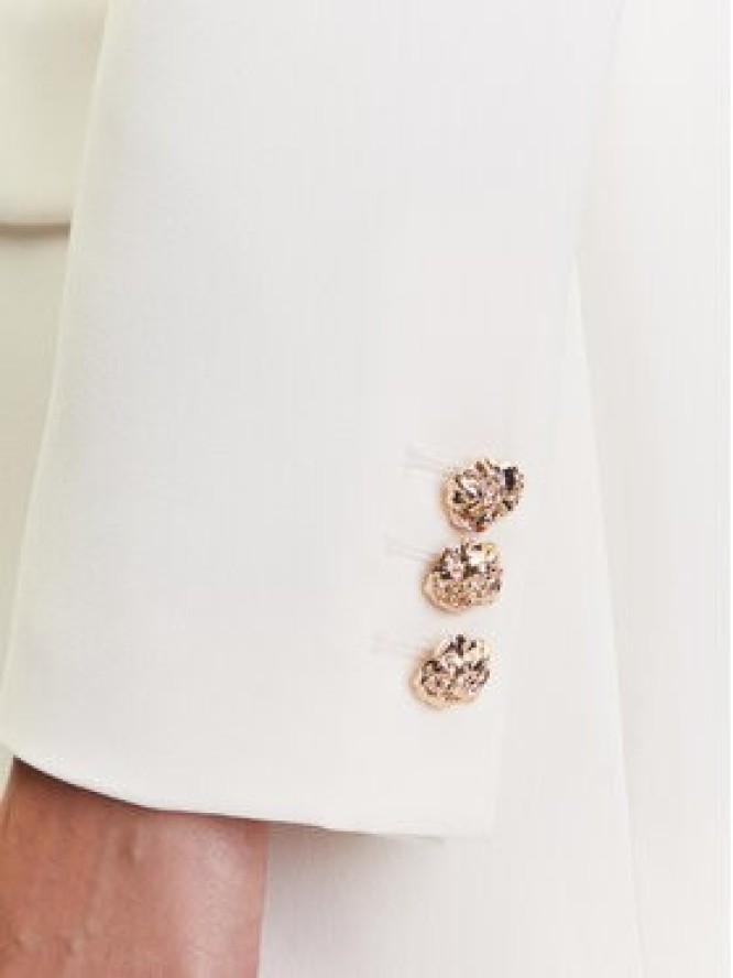 Marella Marynarka Camogli 2513041023 Écru Regular Fit