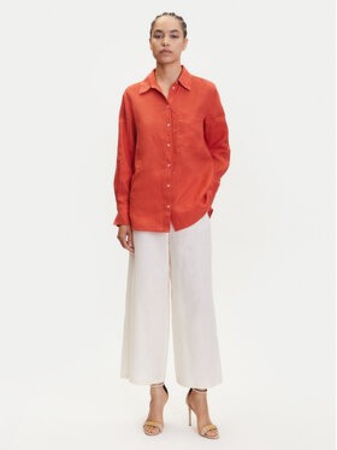 Marc O'Polo Koszula 503 1135 42427 Pomarańczowy Regular Fit