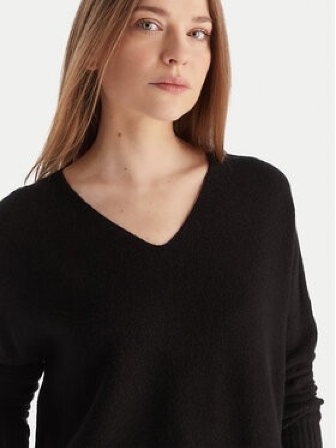 Kontatto Sweter 3M0842C Czarny Relaxed Fit