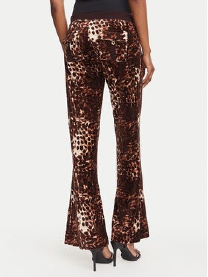Juicy Couture Spodnie dresowe Caisa JCWBJ226339 Brązowy Flare Fit