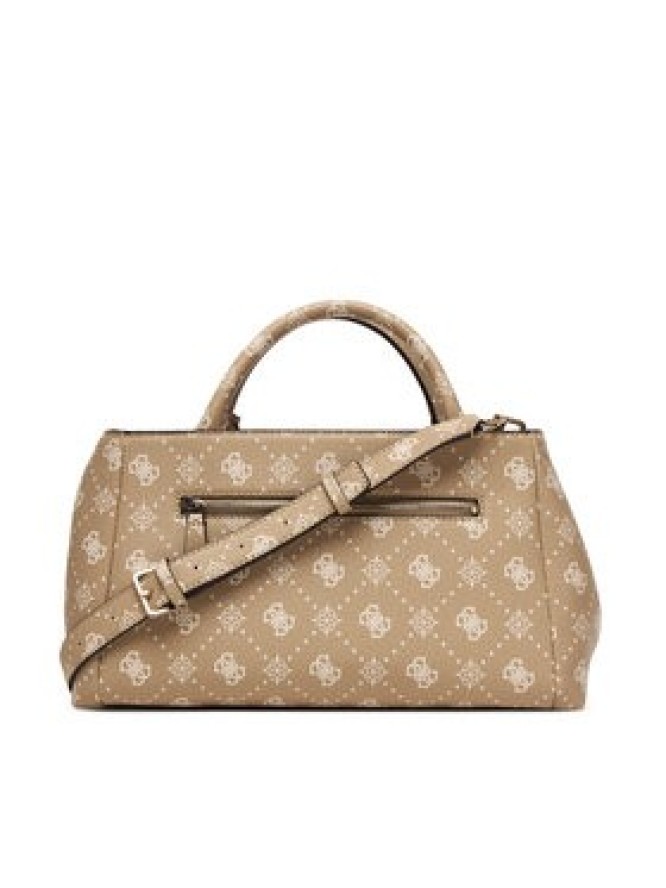 Guess Torebka Carrie Logo HWGP98 98060 Beżowy