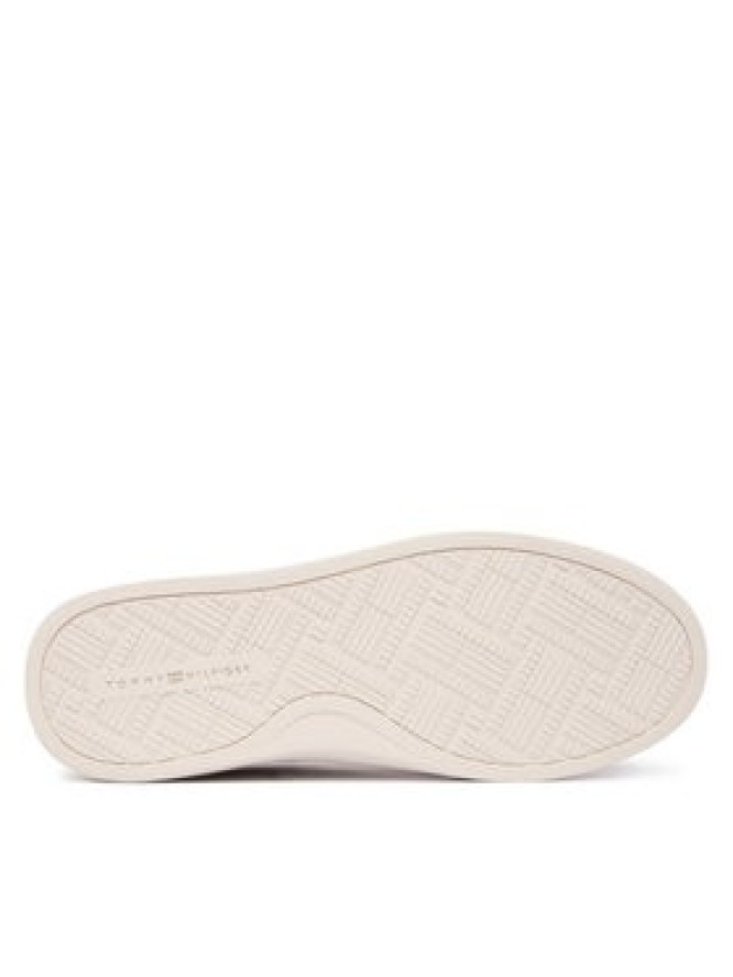 Tommy Hilfiger Sneakersy Th Feminine Cupsole Monogram FW0FW09606 Kremowy