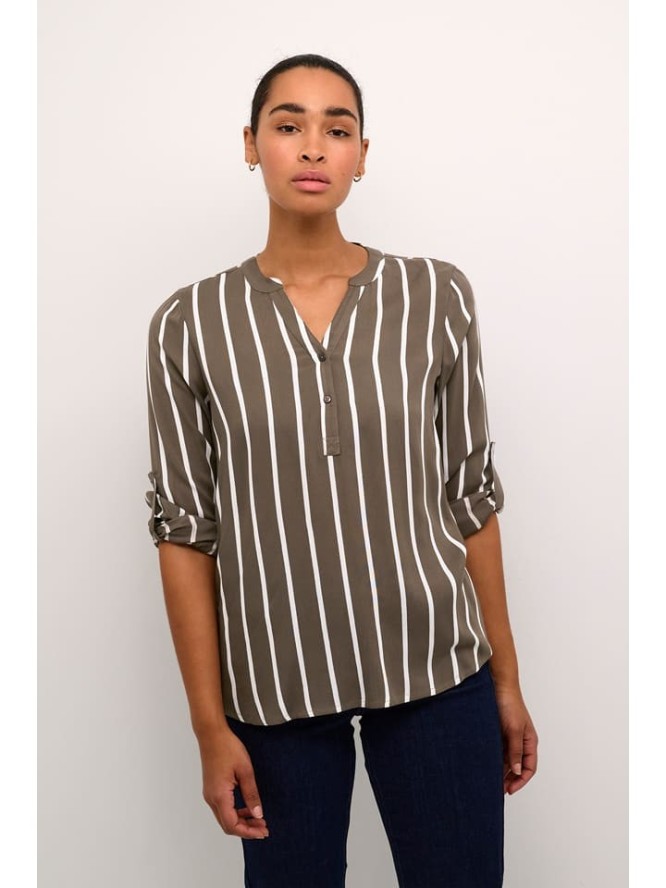 Kaffe Koszula w kolorze brązowym rozmiar: 40