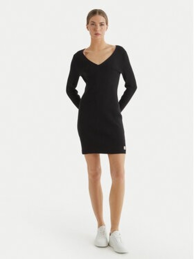 Calvin Klein Jeans Sukienka codzienna LV047F324G Czarny Slim Fit