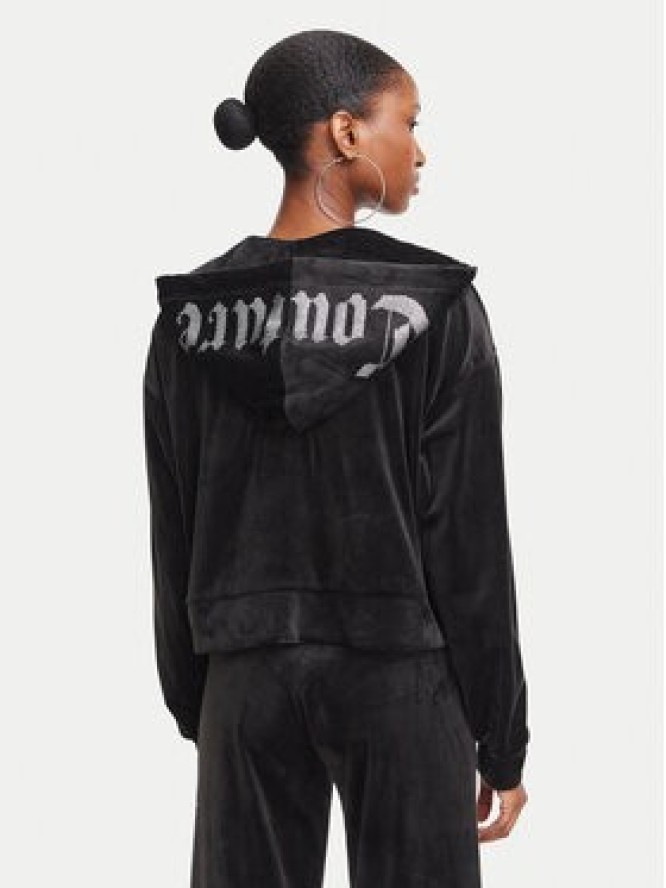Juicy Couture Bluza Old Gothic JCWAS226333 Czarny Slim Fit