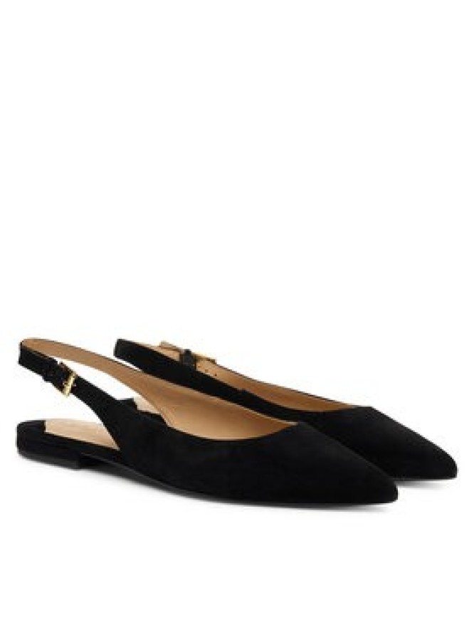 LAUREN RALPH LAUREN Baleriny 802967746001 Czarny