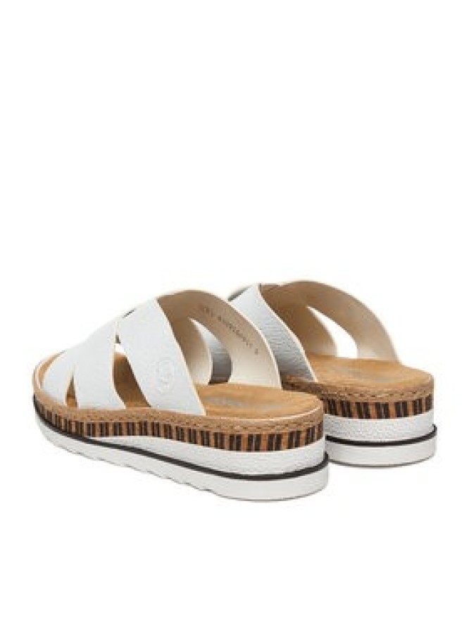 Rieker Klapki CEO-V7989-80 Biały