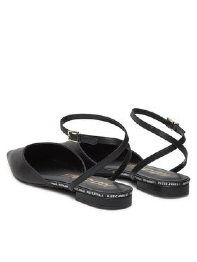 Just Cavalli Sandały 78RA3S72 ZPA33 Czarny