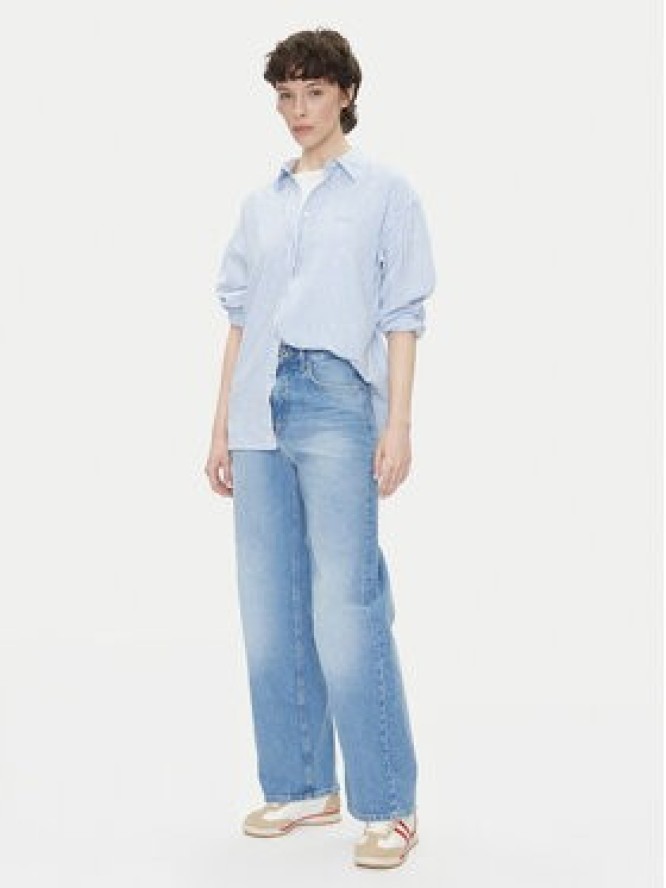Pepe Jeans Jeansy PL204731 Niebieski Straight Fit