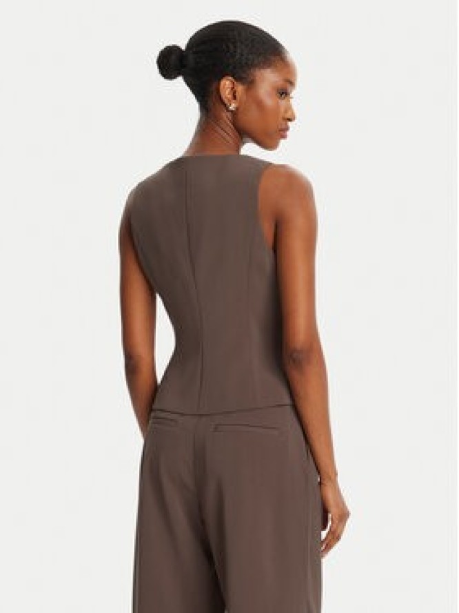 Bardot Kamizelka Azilla Button 60003TB Brązowy Regular Fit