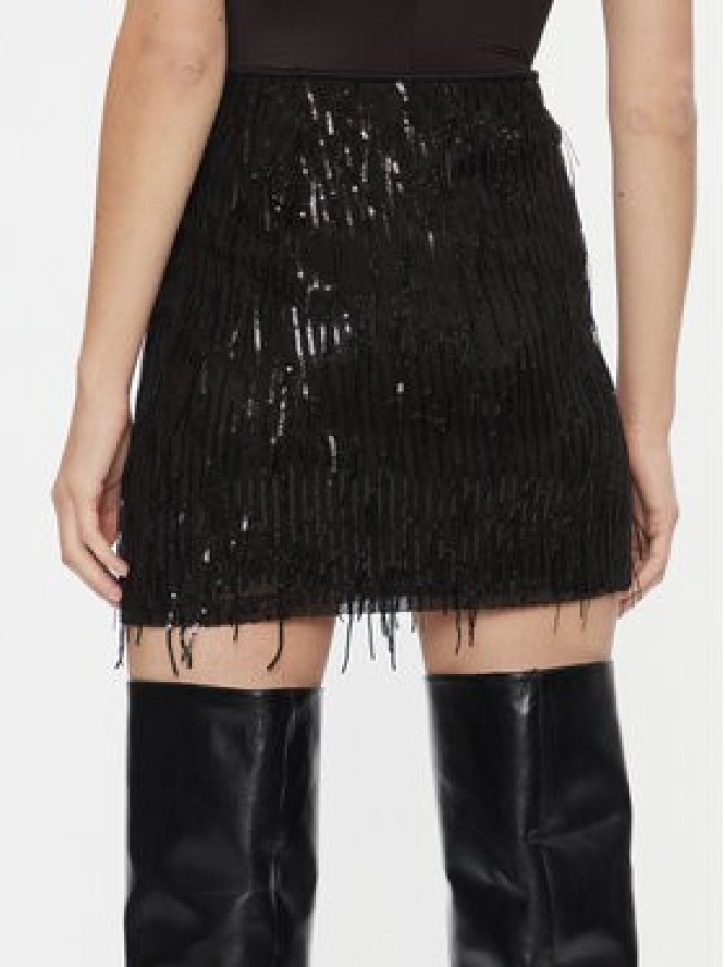 ONLY Spódnica mini 15305742 Czarny Regular Fit