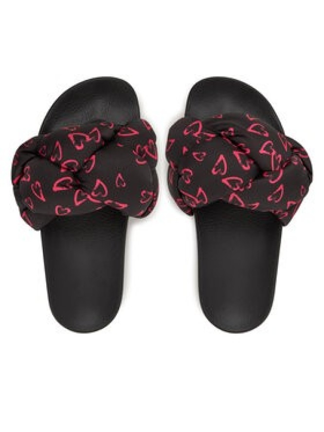 LOVE MOSCHINO Klapki JA28312G0MIW100C Czarny