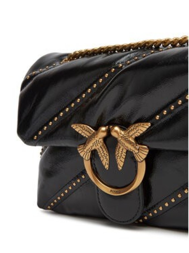 PINKO Torebka Love Puff Mini CL PE 25 PLTT 100039 A26T Czarny