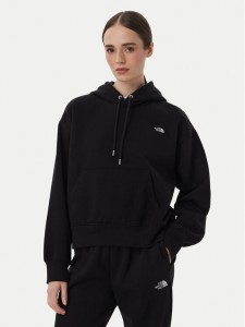 The North Face Bluza Tnf Essential Simple Dome Boxy Os NF0A8HBX Czarny Regular Fit