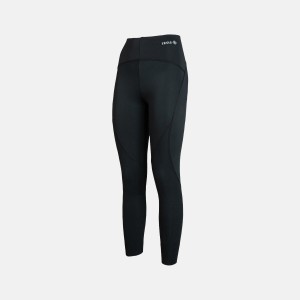 OLIMPIA Legginsy kompresyjne Slim – model taliowany z wycinanymi laserowo detala