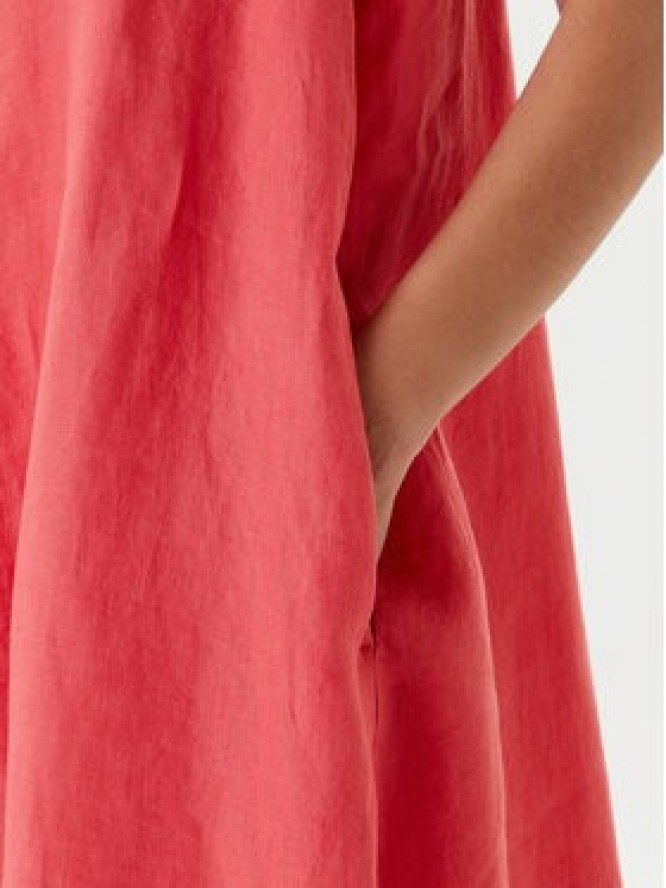 United Colors Of Benetton Sukienka letnia 4AGHDV0AX Czerwony Relaxed Fit