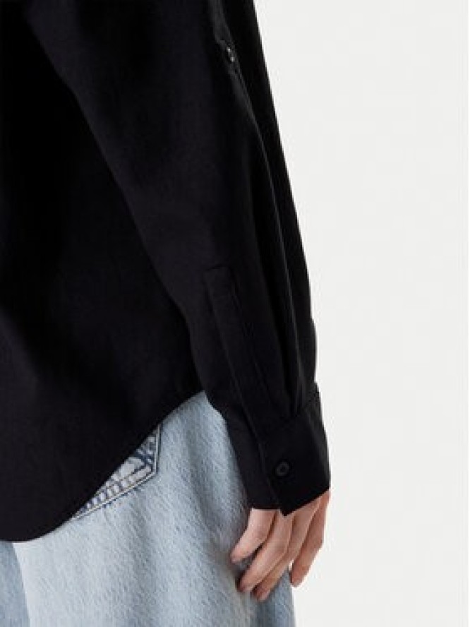 Calvin Klein Jeans Koszula LV044E195G Czarny Regular Fit