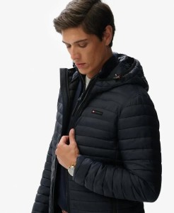 superdry Kurtka Hooded Fuji Lite lekka z recyclingu