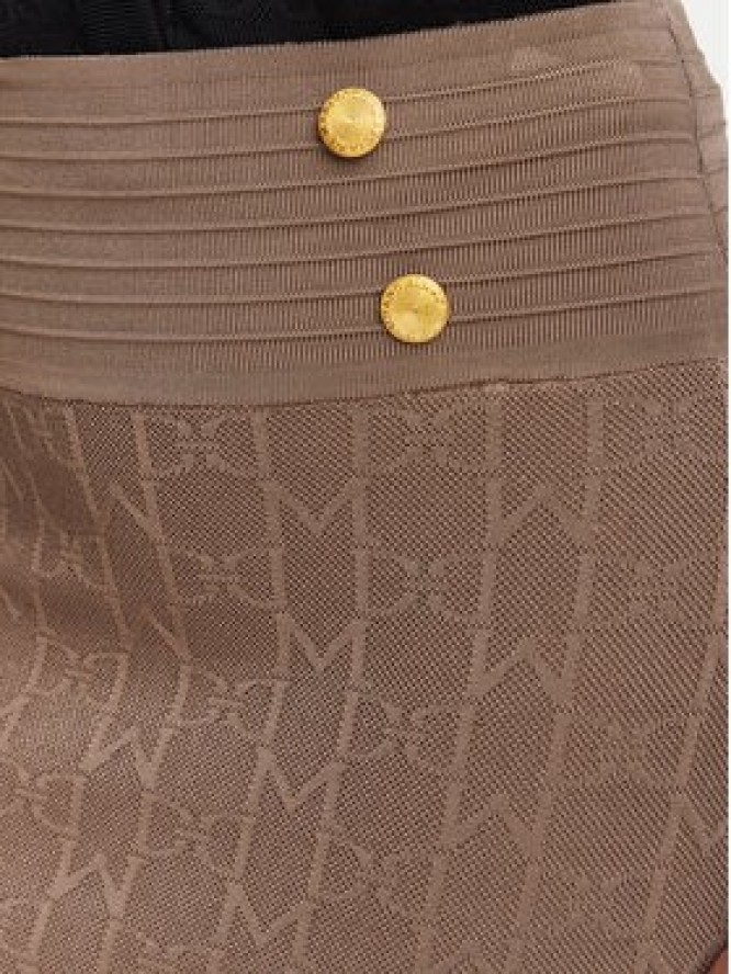 Marciano Guess Spódnica ołówkowa G6YD07 Z1013 Brązowy jasny Slim Fit