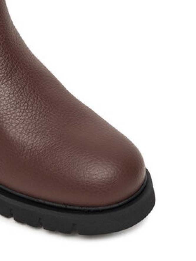 Tommy Jeans Sztyblety Tjw Chelsea Boot Wl EN0EN02826 Brązowy