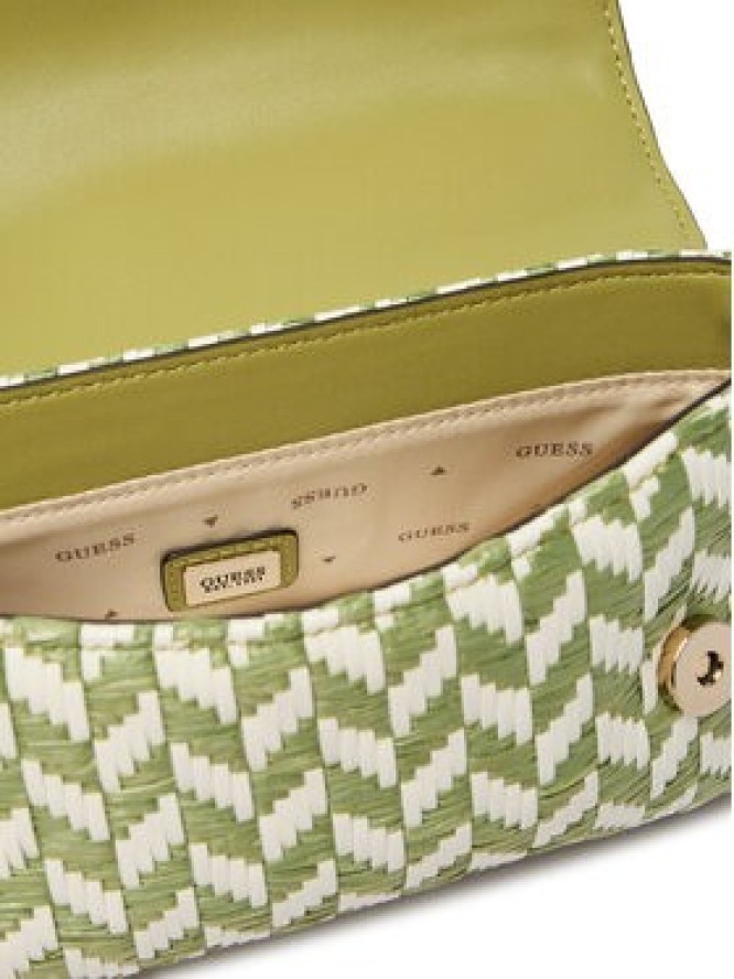 Guess Torebka Tessi HWWG76 91190 Zielony jasny
