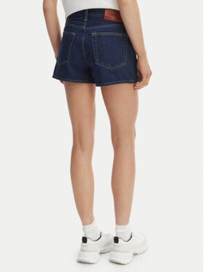 Calvin Klein Jeans Szorty jeansowe LV047F768G Granatowy Slim Fit