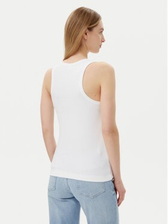 JOOP! Jeans Top Tunka 30046107 Biały Slim Fit