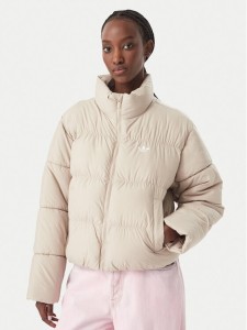adidas Kurtka zimowa KR9580 Beżowy Regular Fit