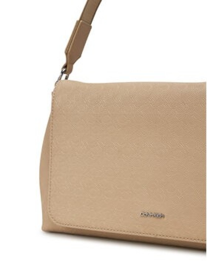 Calvin Klein Torebka Ck Must Satchel_Mono K60K613181 Beżowy