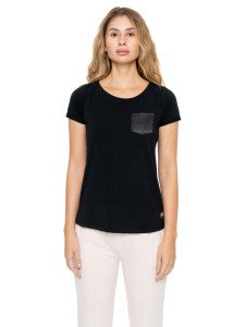 Elegancki damski T-shirt z krótkim rękawem