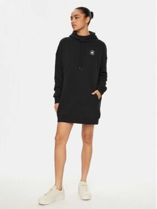 Converse Sukienka codzienna 10027071-A01 Czarny Loose Fit