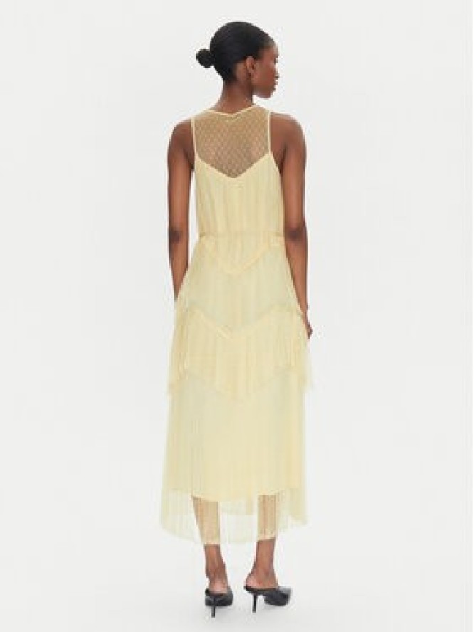 TWINSET Sukienka letnia 251TP2511 Beżowy Regular Fit