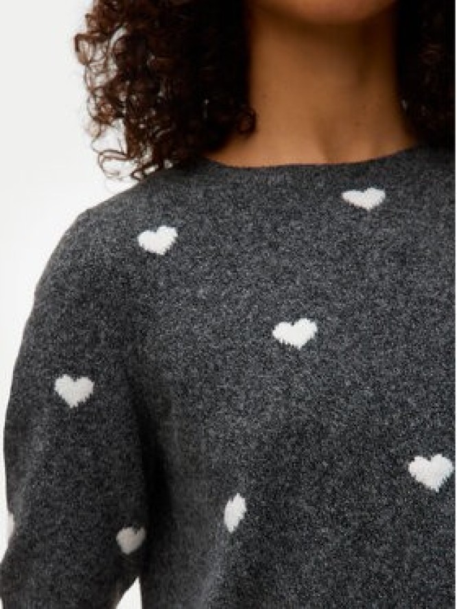 Vero Moda Sweter Doffy 10330793 Szary Regular Fit