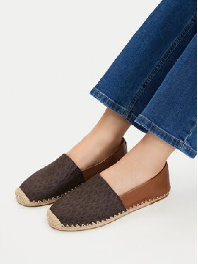 MICHAEL Michael Kors Espadryle Kenze 40R6KZFP1B Brązowy