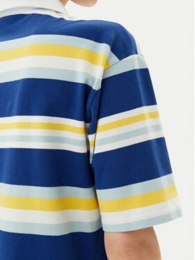 Napapijri Polo E-Ete NP0A4ILK Niebieski Oversize