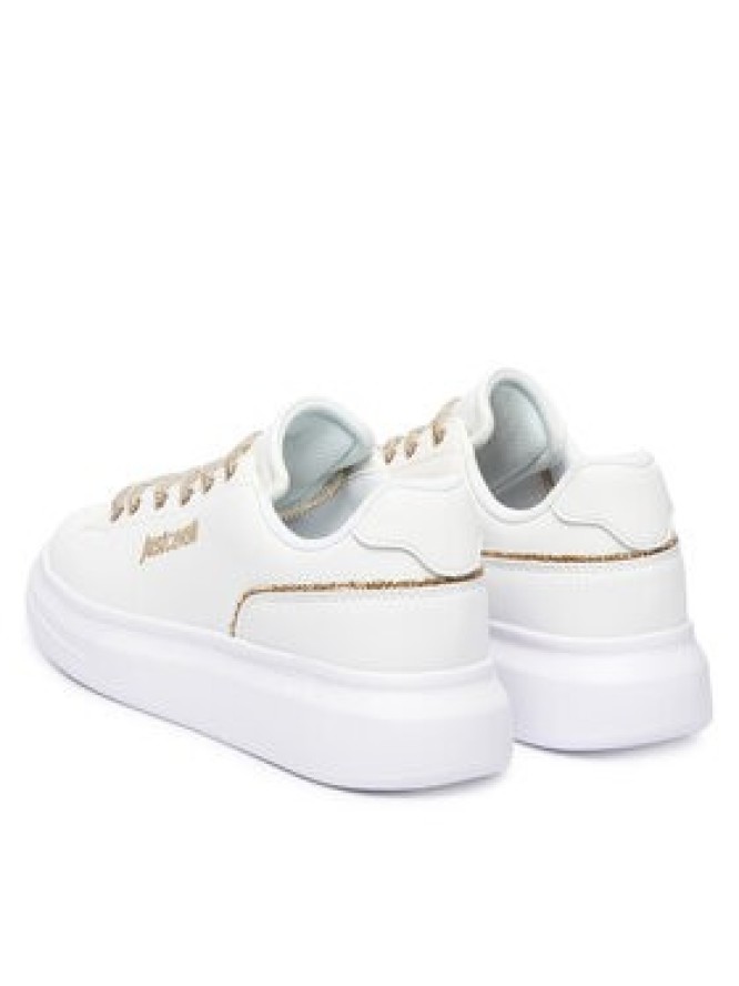 Just Cavalli Sneakersy 79RA3SB1 ZPB59 Biały