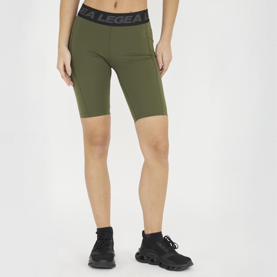 Damskie Szorty Fitness Teti Zielone