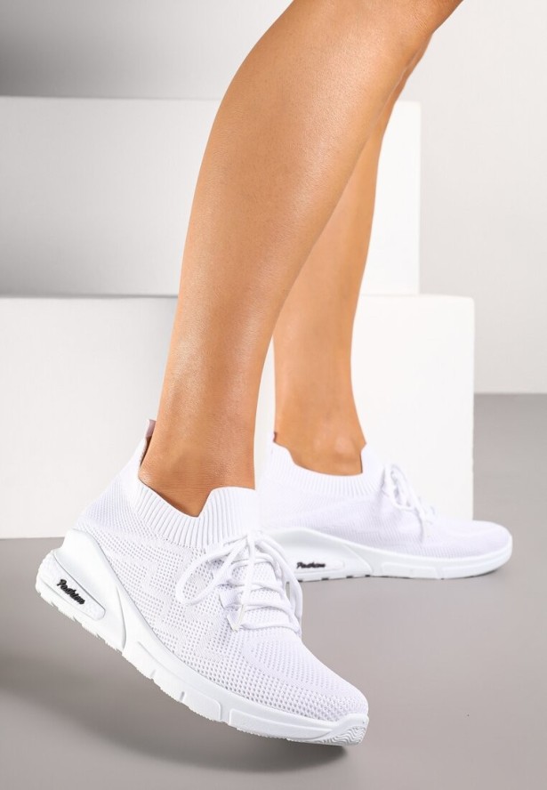 Białe Buty Sportowe Amathousa