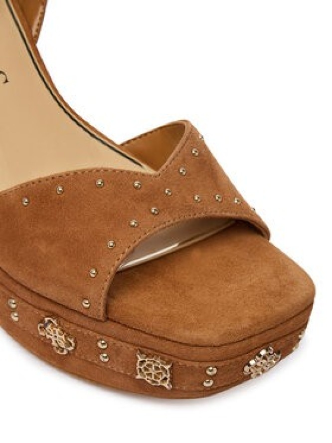 Guess Sandały FLJV2C SUE03 Brązowy jasny