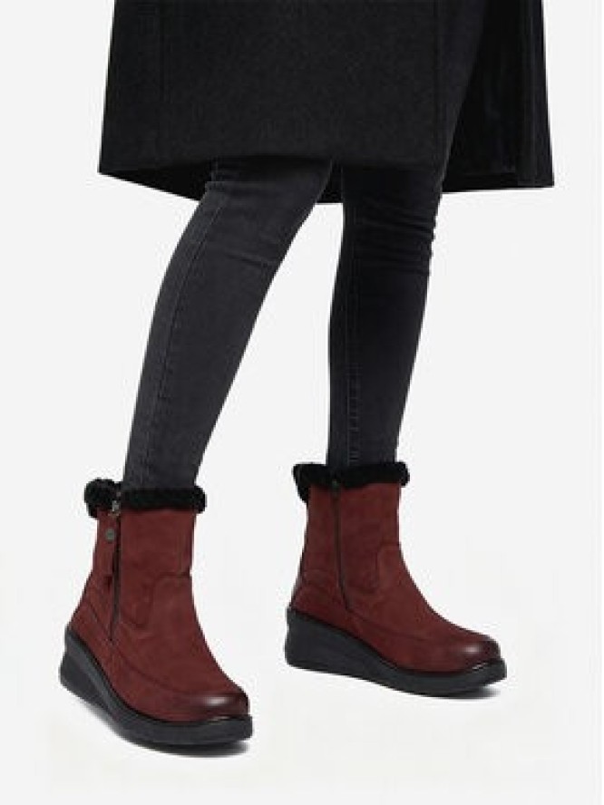 Go Soft Botki CEO-WI23-NUREN-01 Bordowy