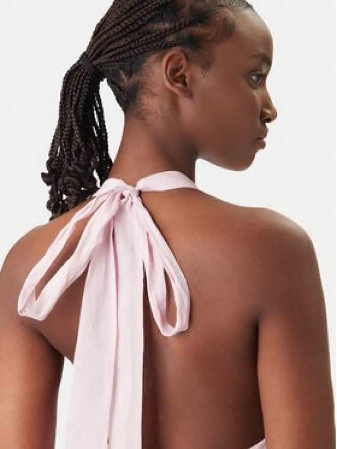 Bardot Sukienka koktajlowa Dorota Halter Neck 60206DB Różowy Regular Fit
